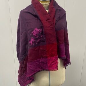 Coach Scarf Purples & Pinks